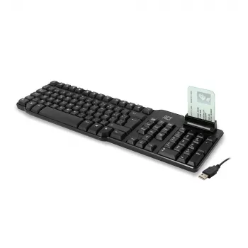 ACT Wired klawiatura with smart card reader (Azerty/BE layout)