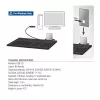 ACT Wired klawiatura with smart card reader (Azerty/BE layout)