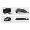 ACT Wireless klawiatura and mysz set, USB-C/USB-A combi receiver (Qwerty/US layout)