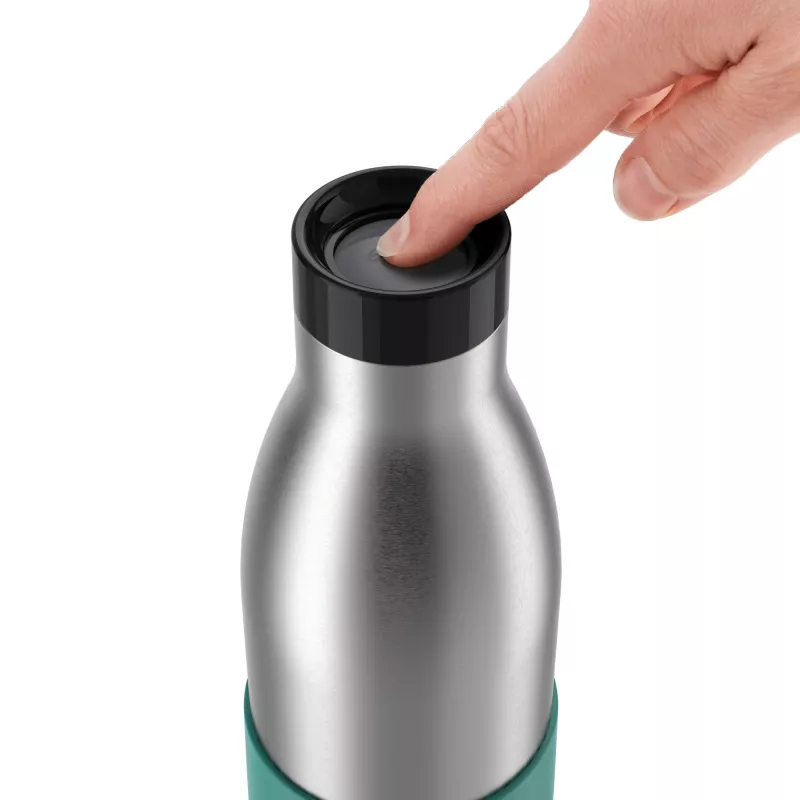 EMSA Bludrop Sleeve N31112 do codziennego użytku 700 ml Stal nierdzewna Zielony, Stal nierdzewna