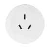 Hama 00223453 adapter wtyczki sieciowej hybryda typu E/F na typ I (AU) biały