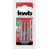 kwb INDUSTRIAL STEEL BITS 50 MM TORX T15 3 szt.