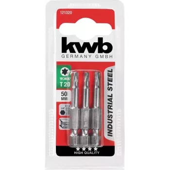 kwb INDUSTRIAL STEEL BITS 50 MM TORX T15 3 szt.