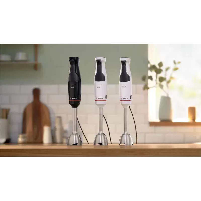 Bosch Serie 4 MSM4W421 blender ręczny 800 W Czarny, Biały