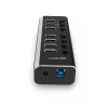 Lindy 4 Port USB 3.0 Hub z 3 portami Quick Charge 3.0