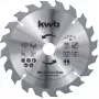 Piła tarczowa KWB 587859 21 cm Otwór 3 cm do laminatu, MDF