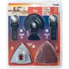 Zestaw ostrzy kwb Universal kit 17 szt. do aluminium, betonu, miedzi, płyt gk, tworzyw sztucznych, blachy i drewna