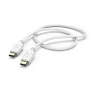Hama 00201704 Kabel USB USB 2.0 1.5 m USB C Biały