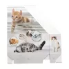 Magazine Rack HERMA Stehsammler Katzen A4 żółty