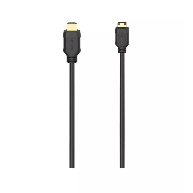 Kabel Hama HDMI 2m Typ A Typ C Czarny 18 Gbit/s