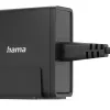 Hama 00200019 ładowarka do urządzeń mobilnych Uniwersalna Czarna AC Szybkie ładowanie Wewnętrzna