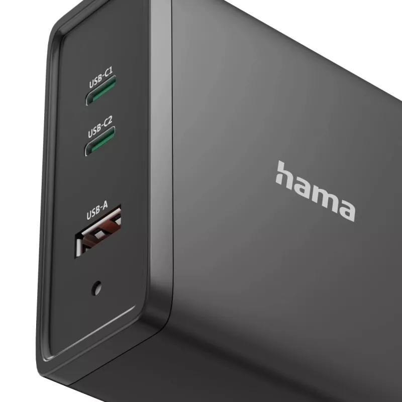 Hama 00200019 ładowarka do urządzeń mobilnych Uniwersalna Czarna AC Szybkie ładowanie Wewnętrzna