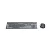 Klawiatura Hama WKM-750 z myszą bezprzewodowa Bluetooth QWERTZ Home/Office antracyt, czarny, niebieski