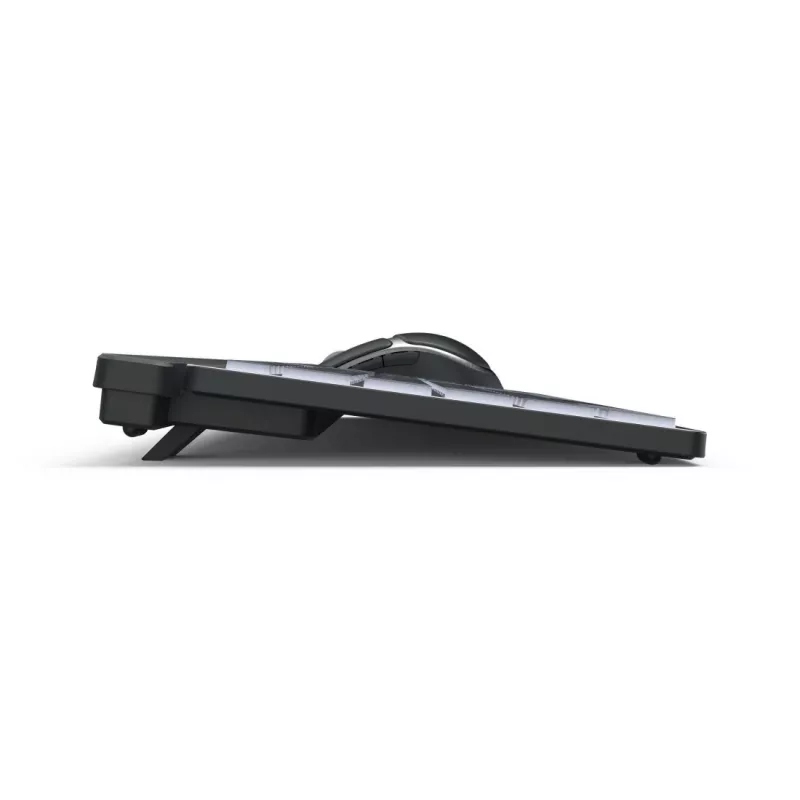 Klawiatura Hama WKM-750 z myszą bezprzewodowa Bluetooth QWERTZ Home/Office antracyt, czarny, niebieski