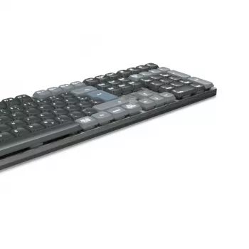 Hama WK-800 klawiatura dom/biuro Bluetooth QWERTZ niemiecka antracyt, czarny, niebieski