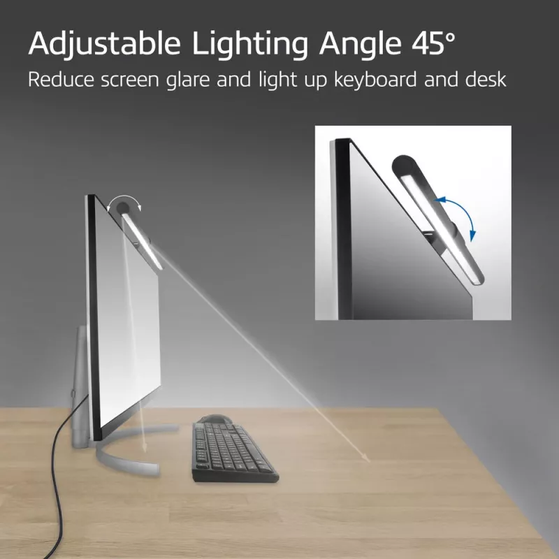 Monitor LED Light Bar ACT AC8055 — przyciemniana lampka ekranowa zasilana przez USB
