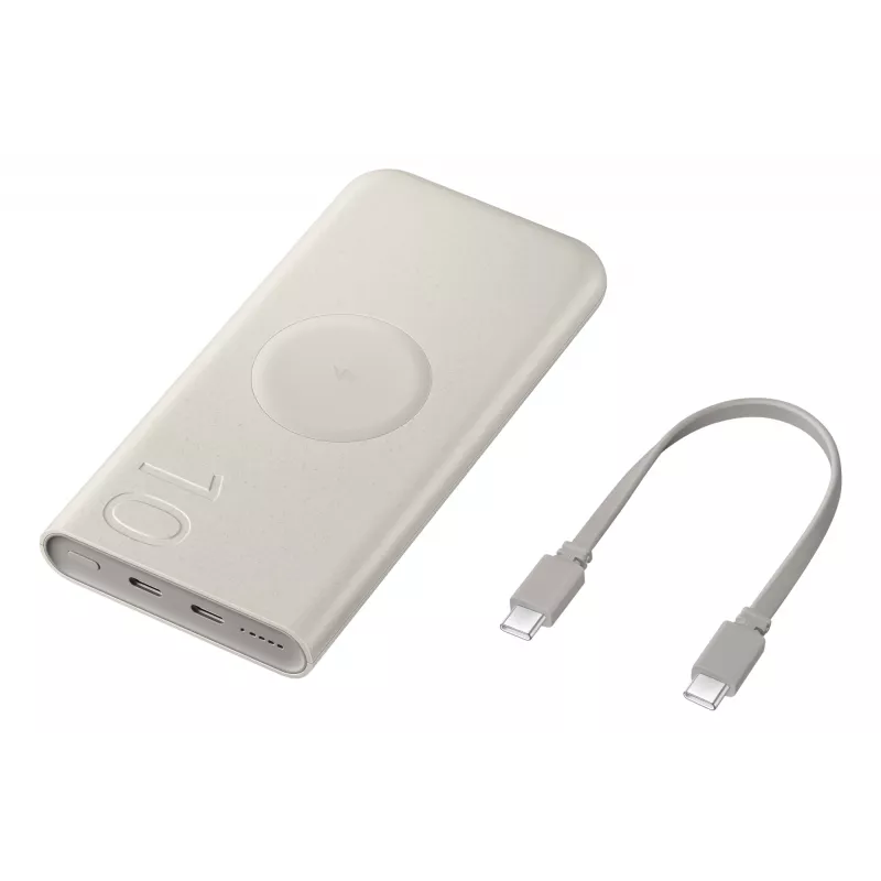 Przenośny bezprzewodowy powerbank Samsung EB-U2510XUEGWW 10000 mAh z ładowaniem bezprzewodowym