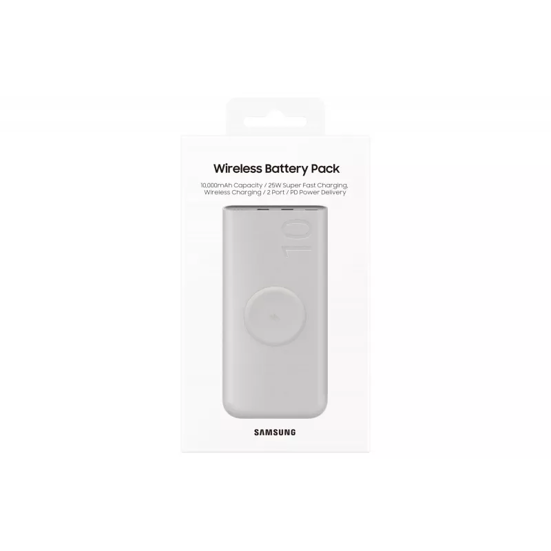 Przenośny bezprzewodowy powerbank Samsung EB-U2510XUEGWW 10000 mAh z ładowaniem bezprzewodowym