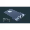 Czytnik kart inteligentnych stykowych Manhattan USB-C z gniazdem MicroSD, męskie złącze USB typu C do interfejsu czytnika stykowego i microSDXC, obsługa Windows, macOS i Linux, odczyt kart SIM z adapterem, kabel 1 m, czarny, trzyletnia gwarancja