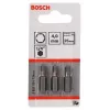 Zestaw bitów wkrętakowych Bosch 2 607 001 724 4 mm klucz zabezpieczający hex 3 szt.