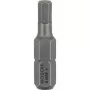 Zestaw bitów wkrętakowych Bosch 2 607 001 724 4 mm klucz zabezpieczający hex 3 szt.