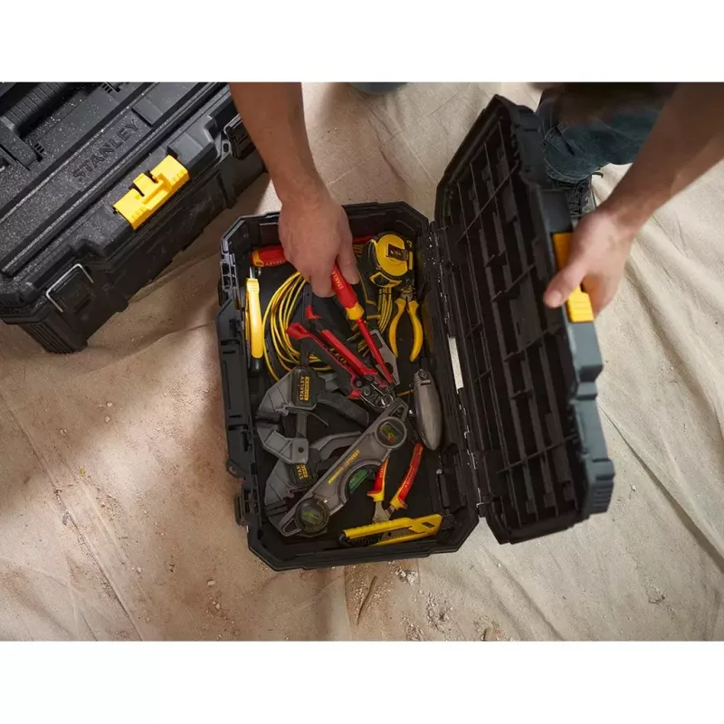 Walizka na kółkach Stanley STST83319-1 Plastik Czarny Żółty