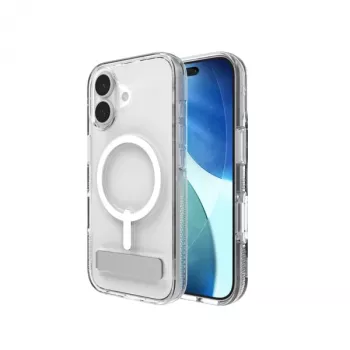 ZAGG Crystal Palace Snap Kickstand etui do Apple iPhone 17, Cover, Apple, iPhone 17, 16 cm (6.3 inch), Transparent