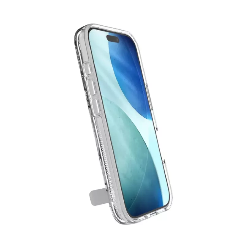 ZAGG Crystal Palace Snap Kickstand etui do Apple iPhone 17, Cover, Apple, iPhone 17, 16 cm (6.3 inch), Transparent