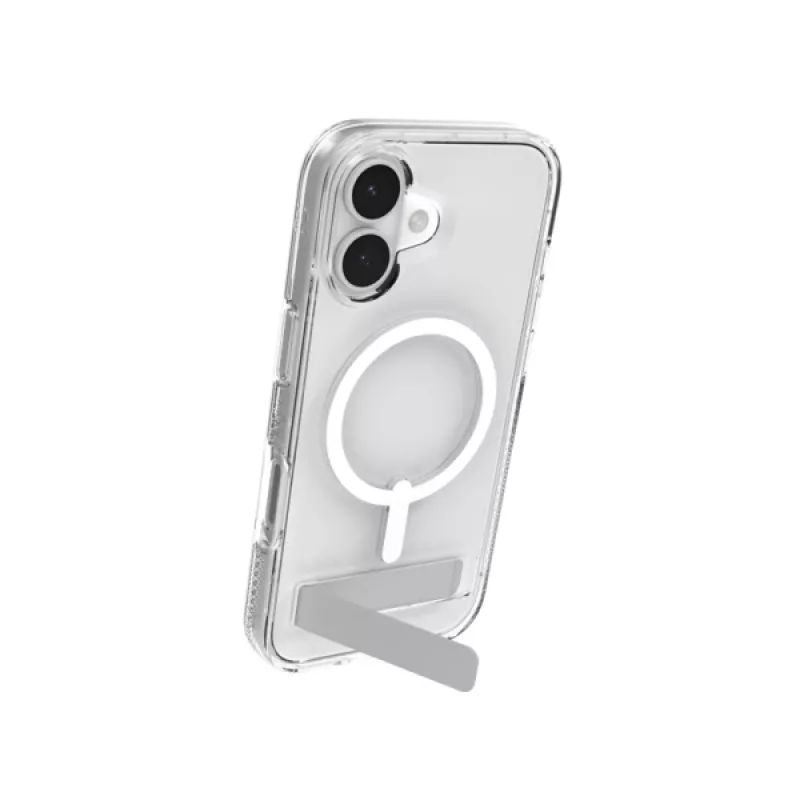 ZAGG Crystal Palace Snap Kickstand etui do Apple iPhone 17, Cover, Apple, iPhone 17, 16 cm (6.3 inch), Transparent