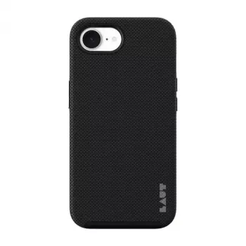Etui LAUT do telefonu Apple iPhone 16e, etui ochronne, pasuje do ekranów 15,5 cm (6,1 cala), czarne