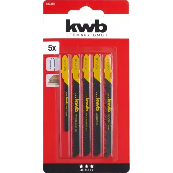 Brzytwa do wyrzynarki KWB 617285 stal wysokowęglowa 5 szt.