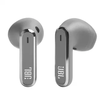 JBL LIVE FLEX Zestaw słuchawkowy Bezprzewodowy Douszny Rozmowy/Muzyka Bluetooth Srebrny