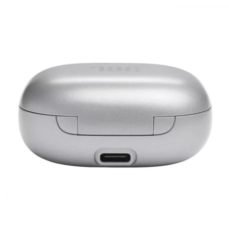 JBL LIVE FLEX Zestaw słuchawkowy Bezprzewodowy Douszny Rozmowy/Muzyka Bluetooth Srebrny