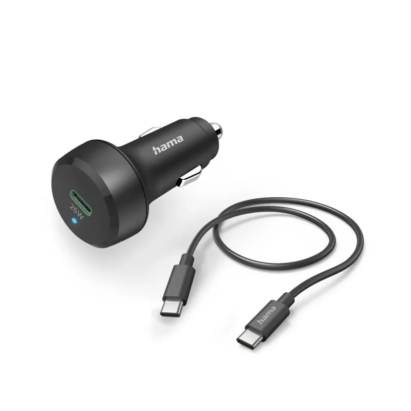 Hama 00201614 ładowarka do urządzeń mobilnych Smartfon Czarny Lightning Auto