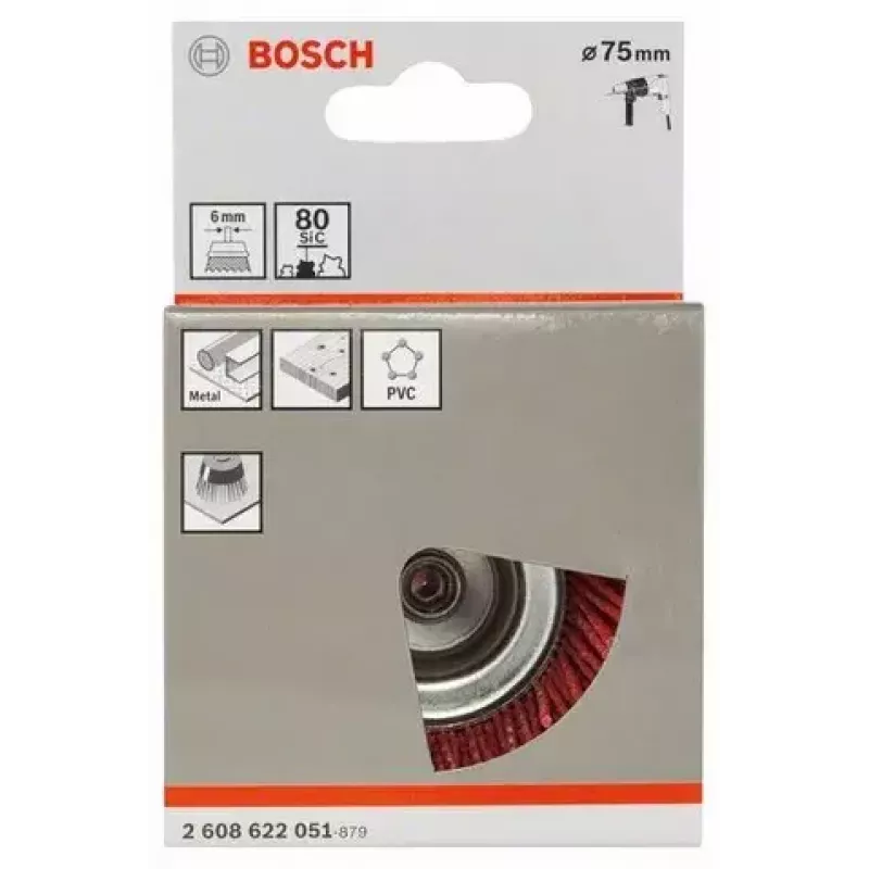 Bosch 2 608 622 051 szczotka druciana/talerzowa Szczotka talerzowa 7,5 cm