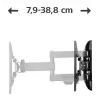 Uchwyt / podstawa TV Hama 00220840 121.9 cm (48 cali) Czarny