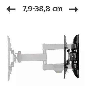 Uchwyt / podstawa TV Hama 00220840 121.9 cm (48 cali) Czarny