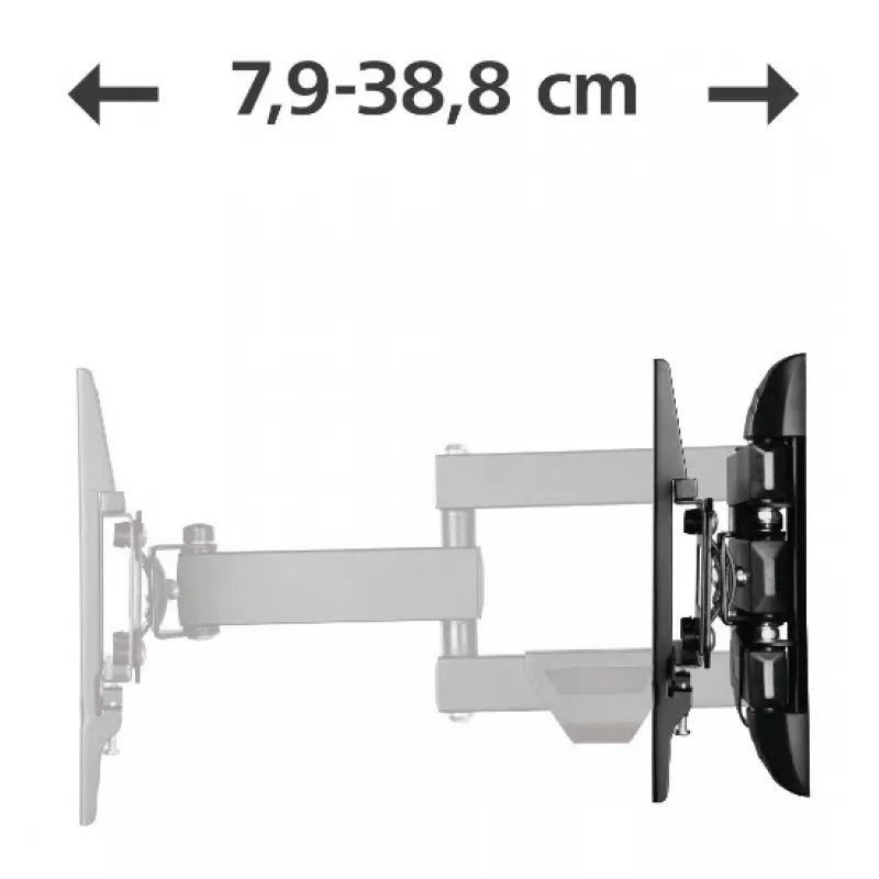 Uchwyt / podstawa TV Hama 00220840 121.9 cm (48 cali) Czarny