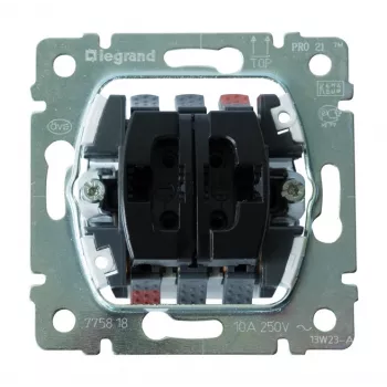 Legrand 775818 Wyłącznik światła Plastikowy Szary