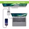 Techly IADAP USB31-HDMIPTY stacja dokująca/replikator portów do laptopa Przewodowa USB 3.2 Gen 1 (3.1 Gen 1) Type-C Srebrny