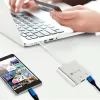 Techly IADAP USB31-HDMIPTY stacja dokująca/replikator portów do laptopa Przewodowa USB 3.2 Gen 1 (3.1 Gen 1) Type-C Srebrny