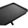 Techly ICA-DRS 902 AV equipment shelf Czarny Tworzywo sztuczne