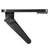 Techly ICA-DRS 902 AV equipment shelf Czarny Tworzywo sztuczne