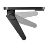 Techly ICA-DRS 902 AV equipment shelf Czarny Tworzywo sztuczne