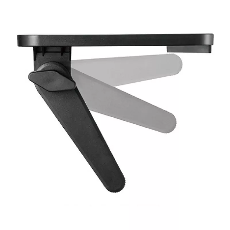 Techly ICA-DRS 902 AV equipment shelf Czarny Tworzywo sztuczne