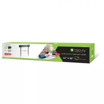 Techly ICA-PLB 736F uchwyt / stojak do telewizora 2.03 m (80 cali) Czarny