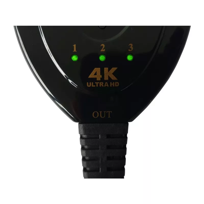 Techly IDATA HDMI-3F30 przełącznik wideo
