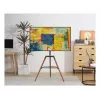 Uchwyt/stojak TV Techly ICA-TR58 165,1 cm (65 cali) Czarny, drewno