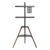 Uchwyt/stojak TV Techly ICA-TR58 165,1 cm (65 cali) Czarny, drewno
