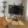 Uchwyt/stojak TV Techly ICA-TR58 165,1 cm (65 cali) Czarny, drewno